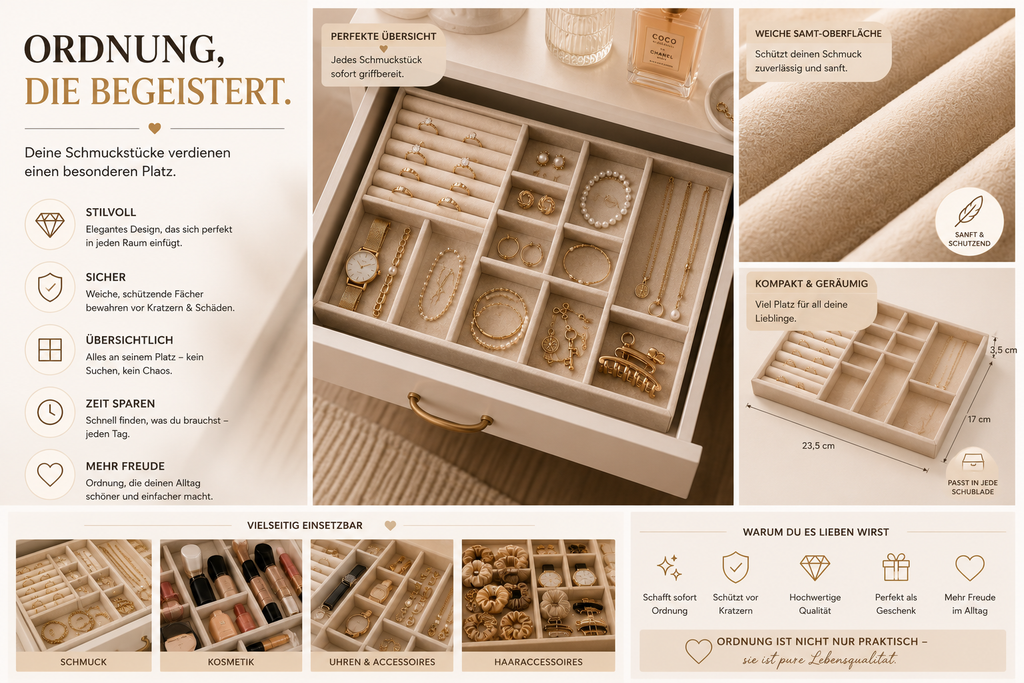 VeloTray - Schubladen-Organizer