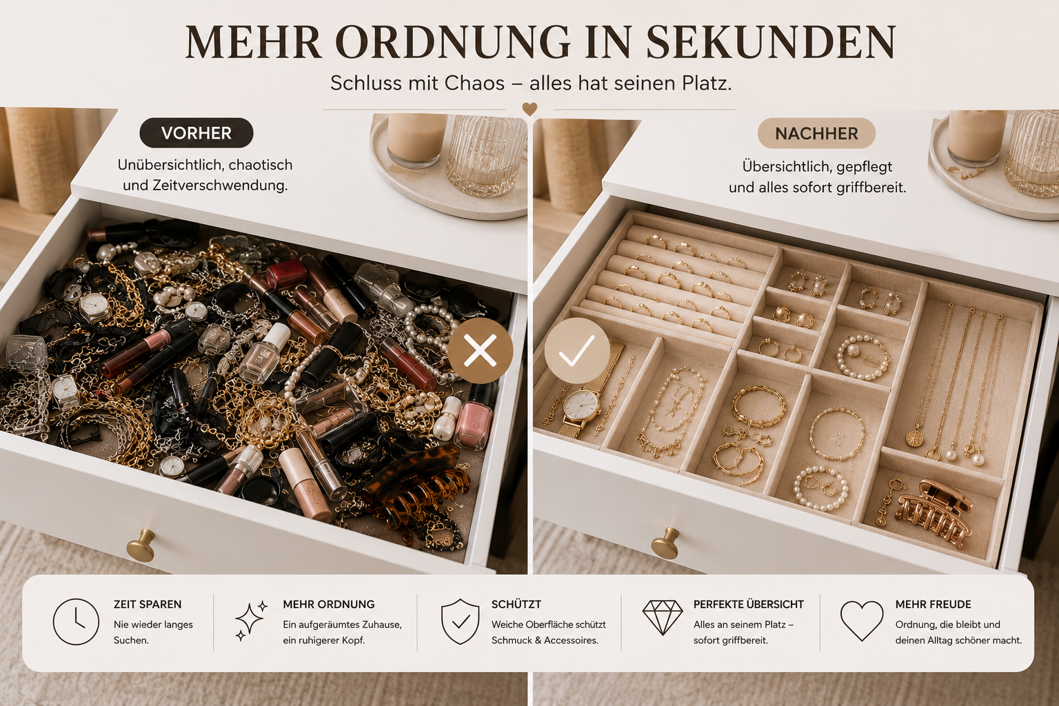 VeloTray - Schubladen-Organizer